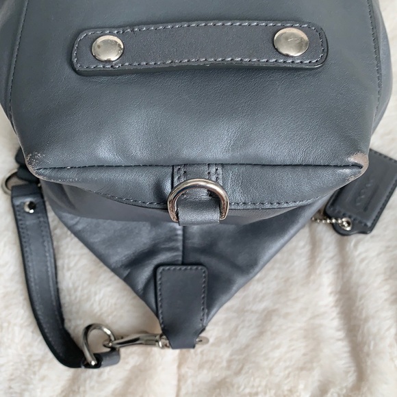 Coach Ashley Ruched Leather Satchel H1169-F17647 - Picture 5 of 15